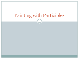 Painting with Participles - jaguar-language-arts