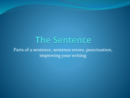 The Sentence - Megan.Wilmarth`s.Wiki
