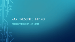 AR Presente NP 43