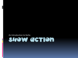 Show Action - Ed Tech Database