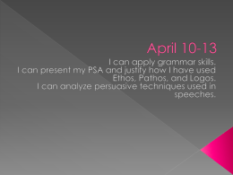 Persuasive April 10-13