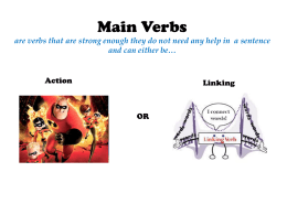 Zombie Linking Verbs