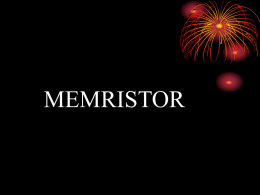 memristor - 123seminarsonly.com