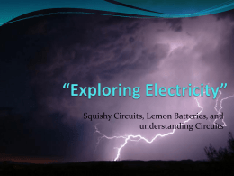Exploring Electricity” - University of Nebraska–Lincoln