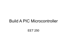 Build A PIC Microcontroller