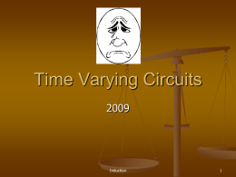 Time Varying Circuits