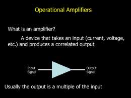 Analysis of a Non-Inverting Amplifier