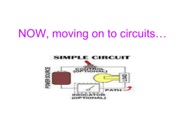 The following symbols are used in electric circuits