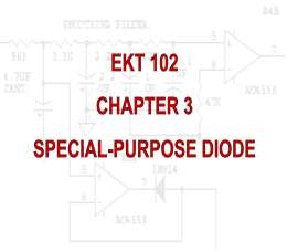 Chapter 3 - Special Purpose Diode