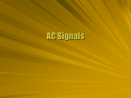 AC Signals