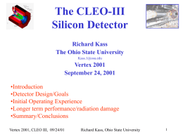 The CLEO III Silicon Vertex Detector - Physics