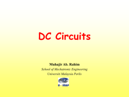 DC Circuit - UniMAP Portal