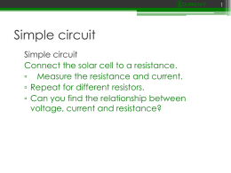 Circuit Construction Power Point