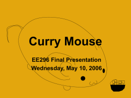 Curry Mouse (Micromouse)