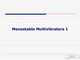 Monostables