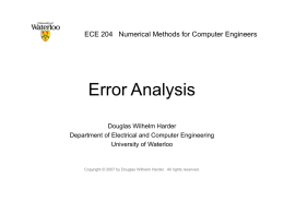 x - Electrical and Computer Engineering
