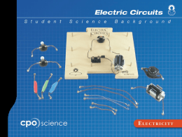 Electric Circuits part 1