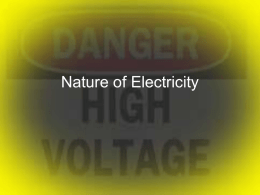 Nature of Electricity