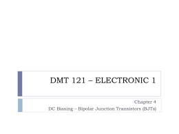 Chapter4 DC Biasing BJT (part a)