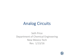 Analog Circuitsx