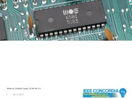 Printed Circuit Board Design - IEEE Concordia
