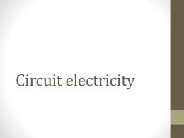 Circuit electricity