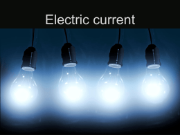 electric current - Campus