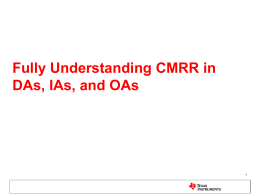 Fully Understanding CMRR-cleanx - TI E2E Community