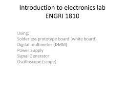 electronics introduction