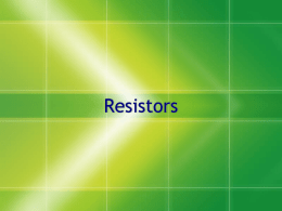 The Resistor Code