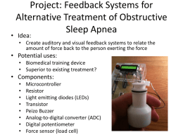Alternative Treatment for Obstructive Sleep Apnea