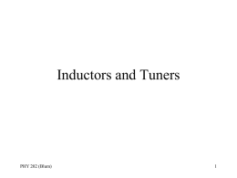 Inductors - La Salle University