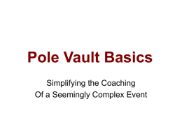 Pole Vault Basicsx