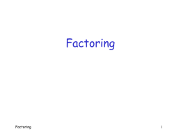 factor base