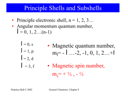 Lecture 21-Chapter 9_10-November 4, 2005