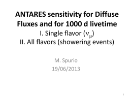 Estimate of the ANTARES sensitivity for showering