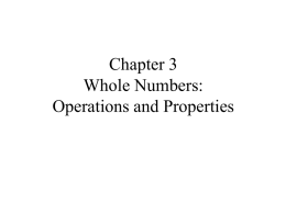 Chapter 3 lecture
