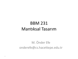 BBM 231 Mant*ksal Tasar*m