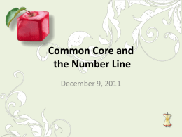 PowerPoint Presentation - Common Core State Standards