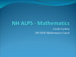 NH ALPS - Mathematics