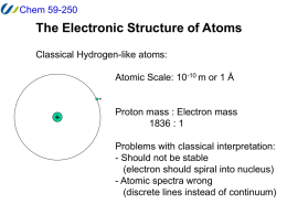 Atomic Structure Notes 1