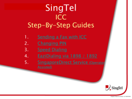 SingTel ICC Step-By