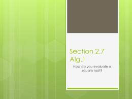 Section 2.6 Alg.1 - Mukwonago Area School District