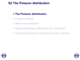 S2.1 Binomial and Poisson distributions