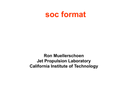 SOC Format