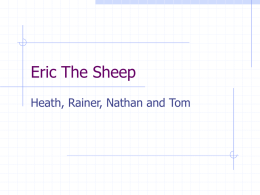 Eric The Sheep - Mathematics Centre