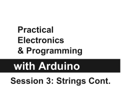 Practical Electronics & Programming