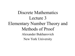 2340-001/lectures - NYU