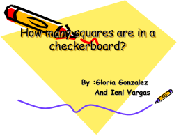Checkerboard Powerpoint 1