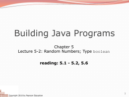 13-ch05-2-random - Building Java Programs
